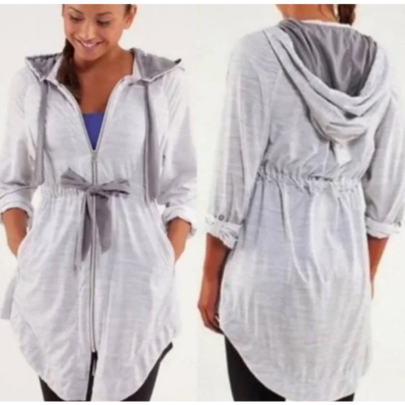 Lululemon Vitality Jacket Dark Gray 10 - Picture 2 of 6